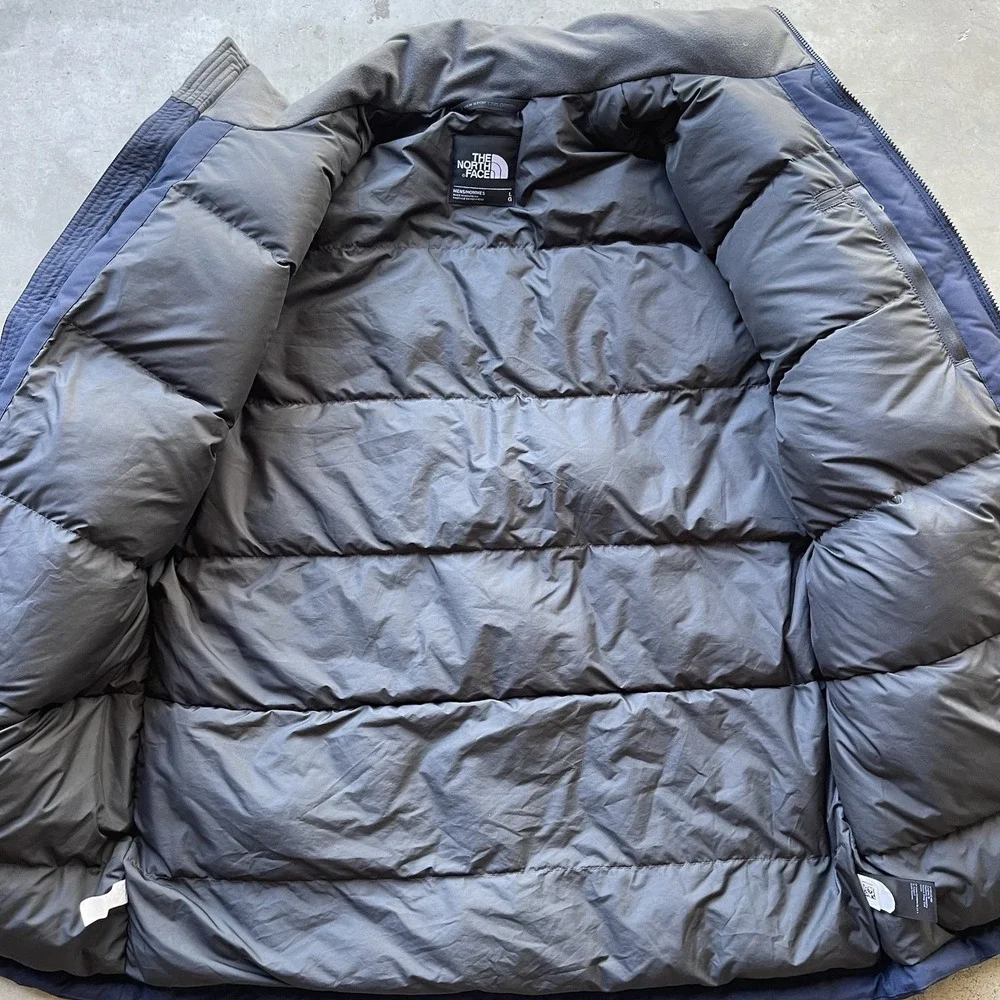 The North Face Men's McMurdo‎ Parka Navy Size L Goose Down 550 Dryvent Jacket